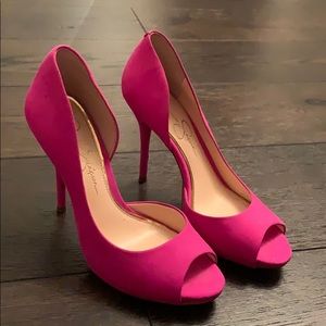 Pink heels